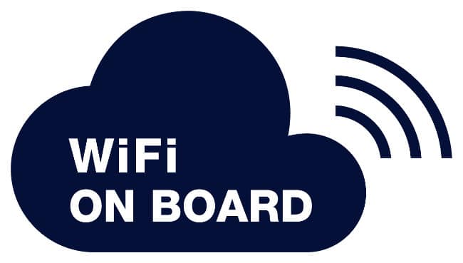 logo wifi à bord