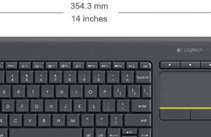 Wireless Touch Keyboard K400 Plus