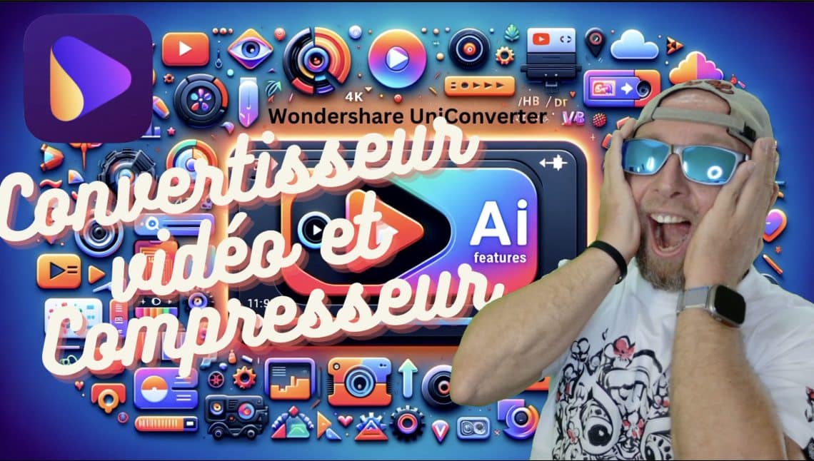wondershare uniconverter avec fonction ai et plein de nouveaux outils vidéos, , redéfinir la conversion vidéo compre