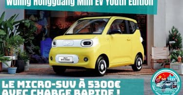 wuling hongguang mini ev youth edition , le micro suv à charge rapide pour 5 300 €