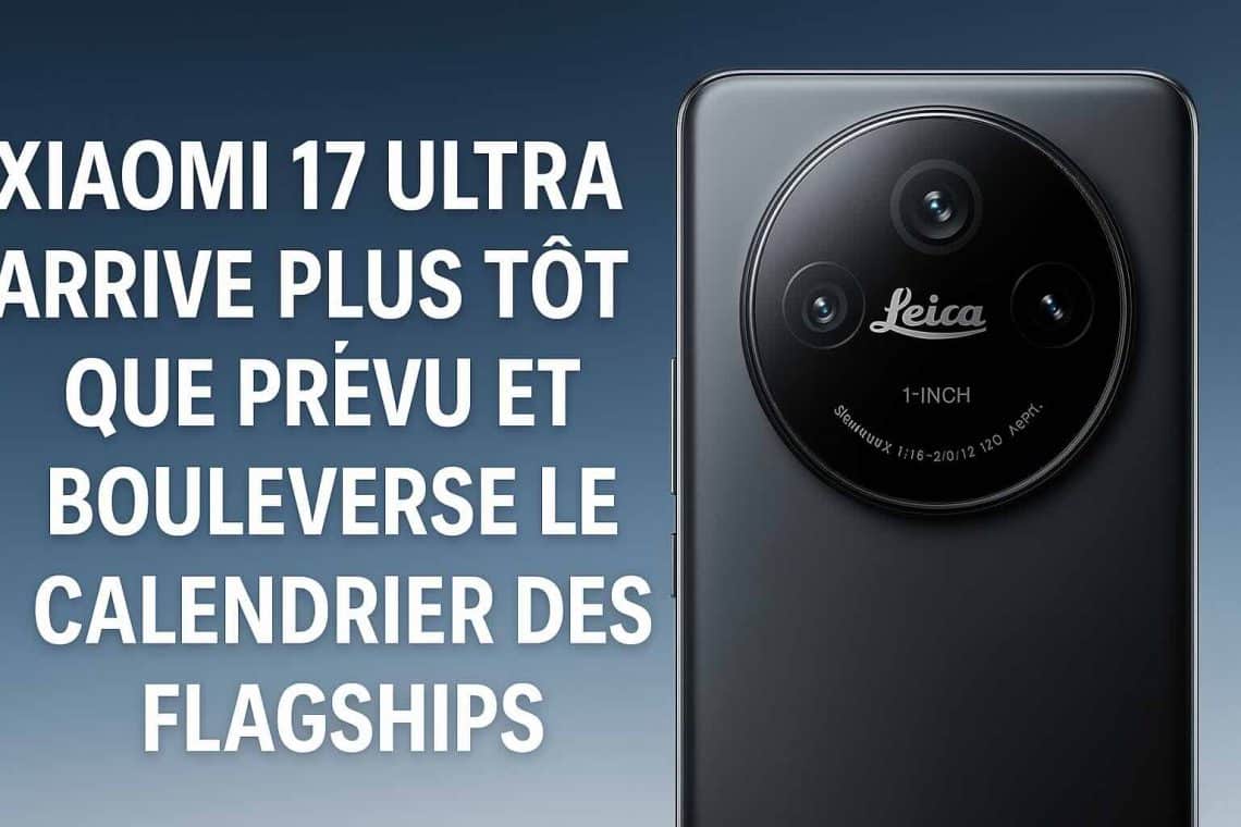 xiaomi 17 ultra arrive plus tôt que prévu