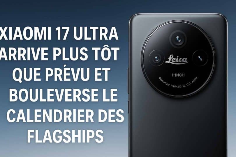 xiaomi 17 ultra arrive plus tôt que prévu