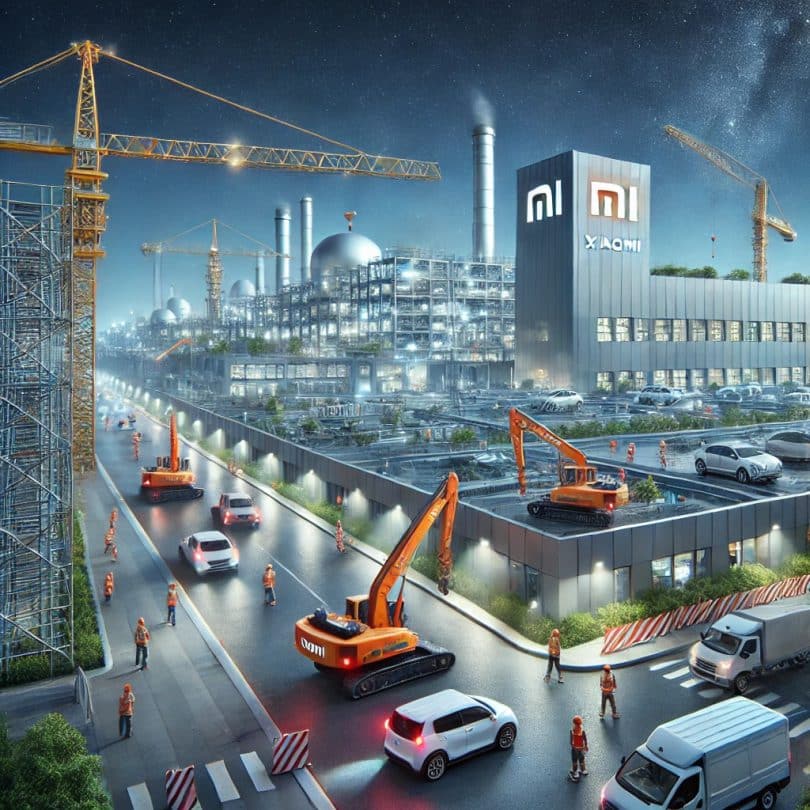 xiaomi accélère la construction de sa deuxième usine automobile pour booster la production de son suv mx11 !