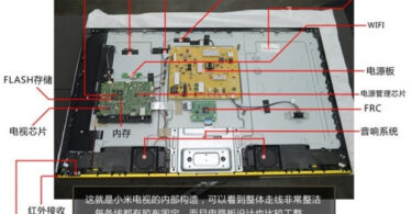 électronique de la xiaomi mitv vue à la loupe
