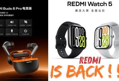 xiaomi révolutionne l'audio et les montres connectées ! découvrez les redmi buds 6 pro et watch 5 !