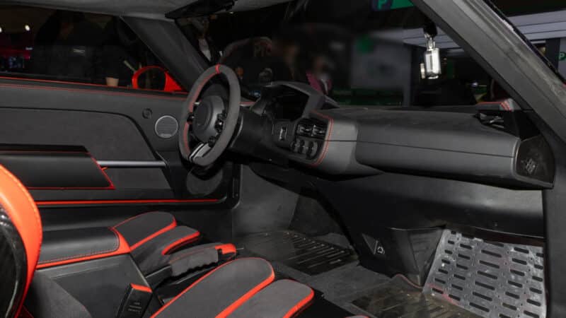 xiaomi sc01 chinese electric roadster tableau de bord