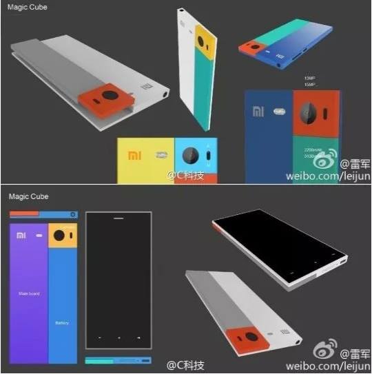 projet de smartphone évolutif xiaomi magic cube