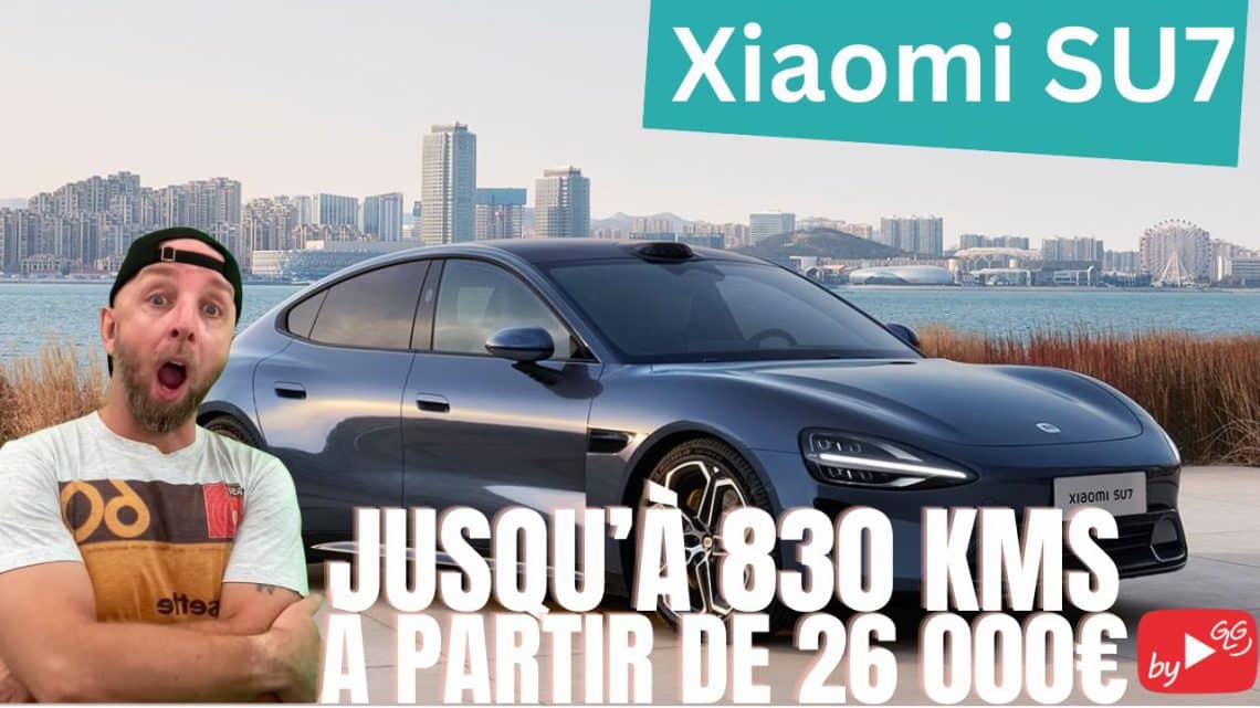 xiaomi su7 ,électrique de luxe à 26 000€ bat tesla sur autonomie ! découvrez comment