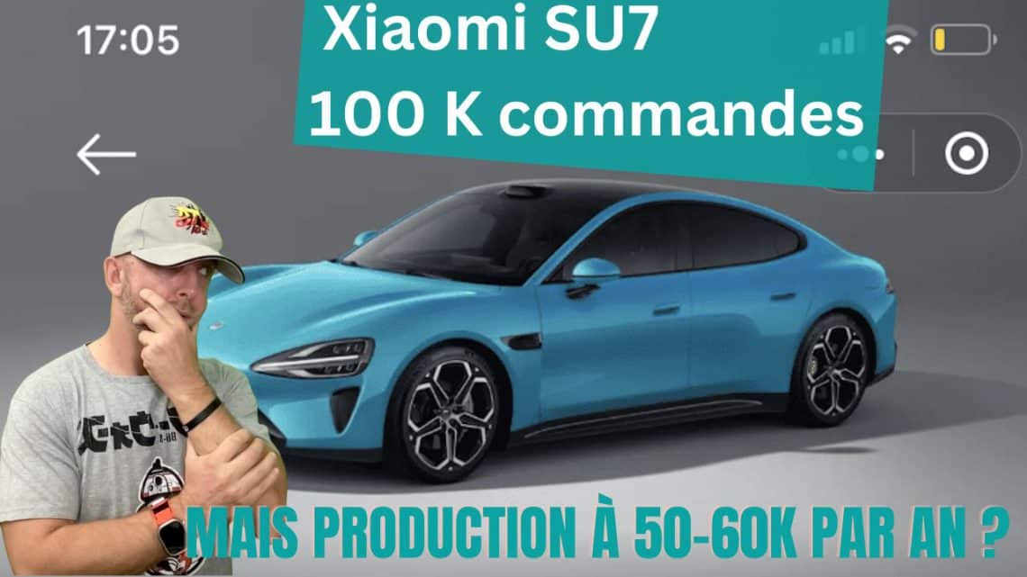 xiaomi su7 et 2 and d'attentes