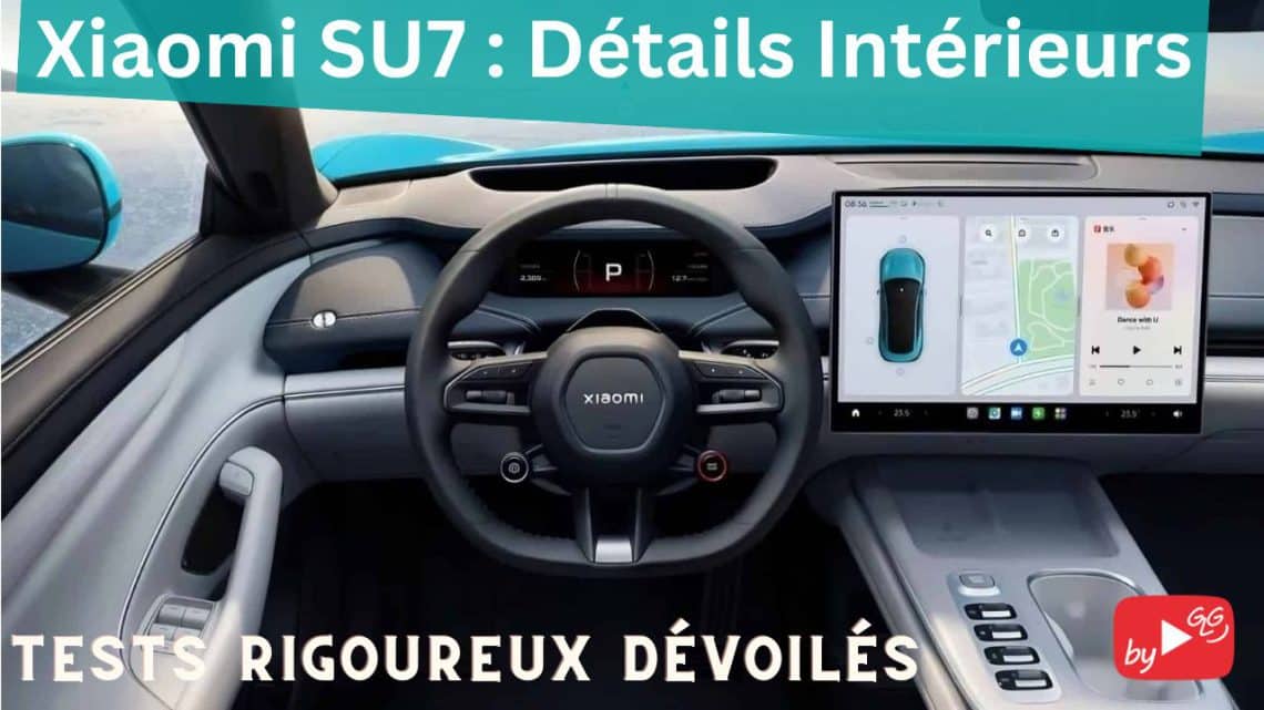 xiaomi su7 révolutionne l'hiver ,détails intérieurs et tests rigoureux dévoilés
