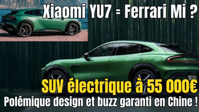 xiaomi yu7 , le ferrari mi