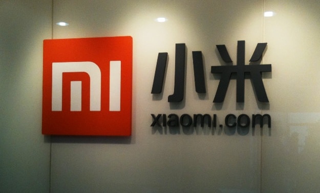 logo xiaomi dans les bureaux de pékin