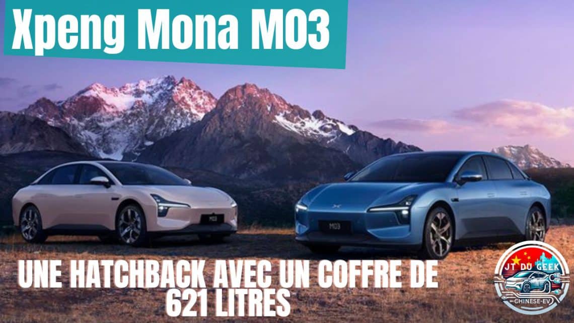 xpeng mona m03 ,une hatchback avec un coffre de 621 litres