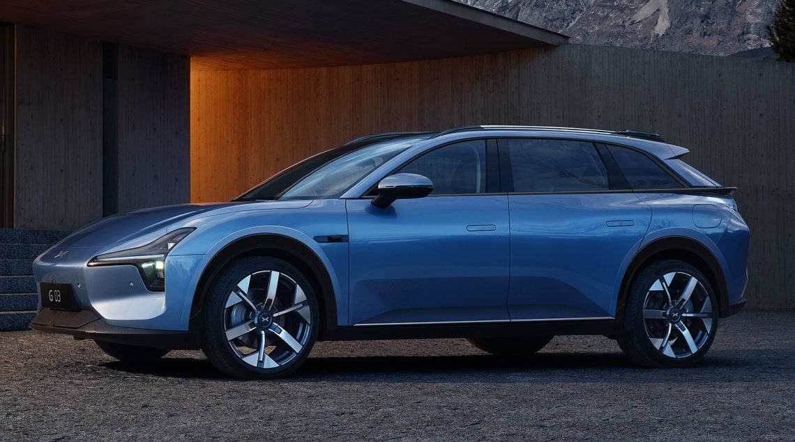 xpeng mona suv render