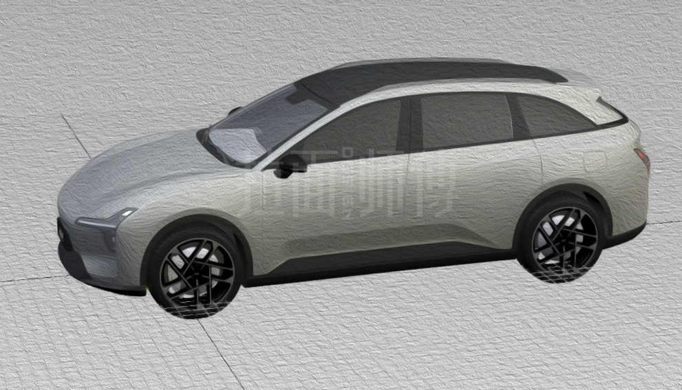 xpeng mona suv renders 3d 2