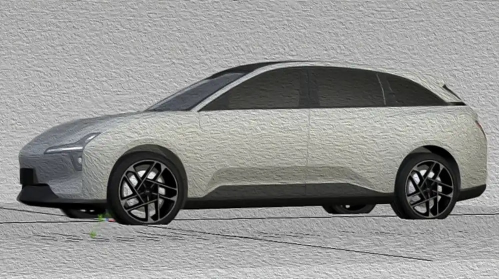xpeng mona suv renders 3d