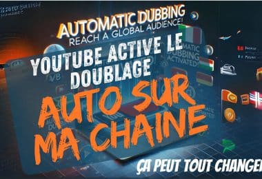 youtube active le doublage automatique sur ma chaine