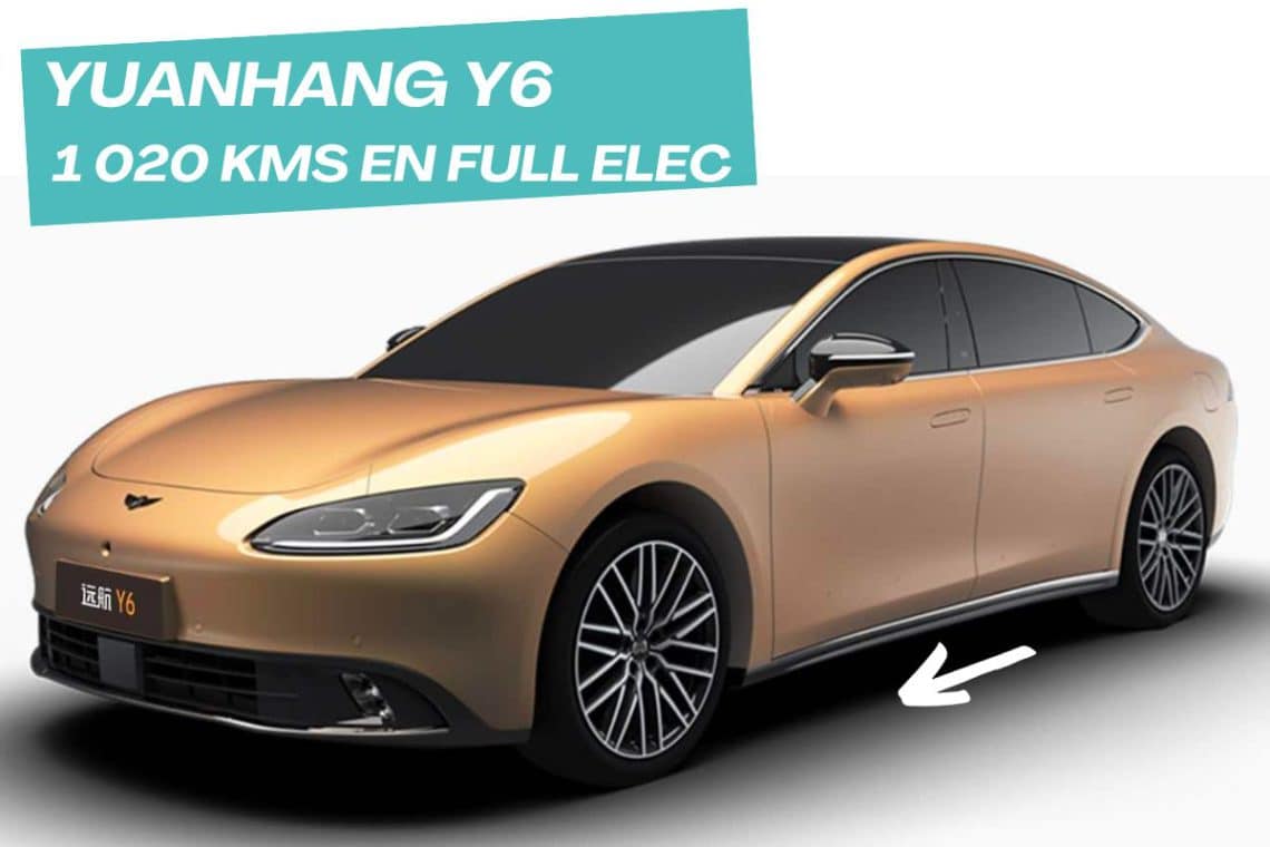 yuanhang y6, 1032kms en full electrique, un luwe à portée de tous.