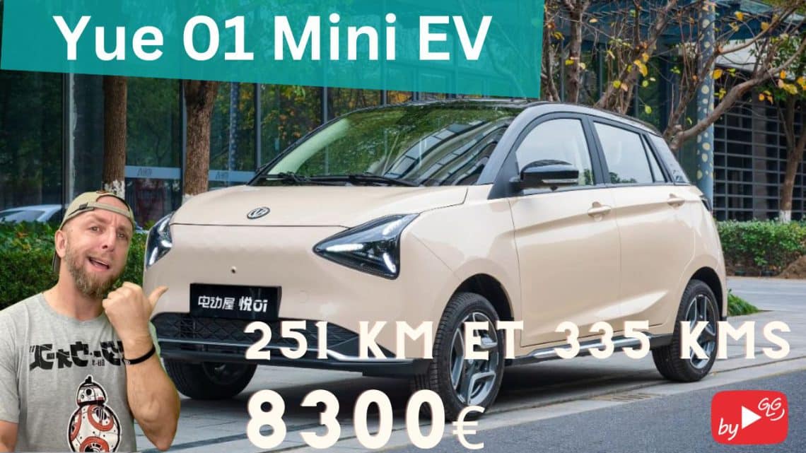 yue 01 mini ev , la petite révolution électrique à seulement 8 300 € !
