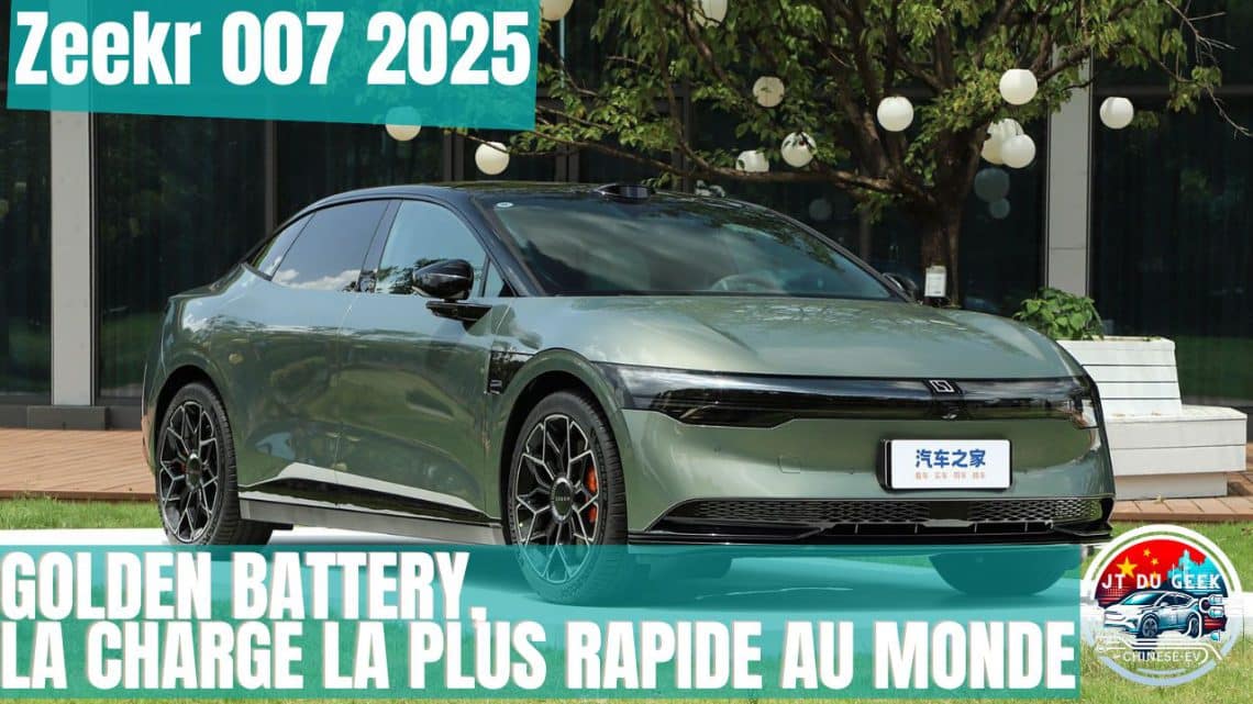 zeekr 007 2025 , le véhicule électrique à recharge ultra rapide qui change la donne !