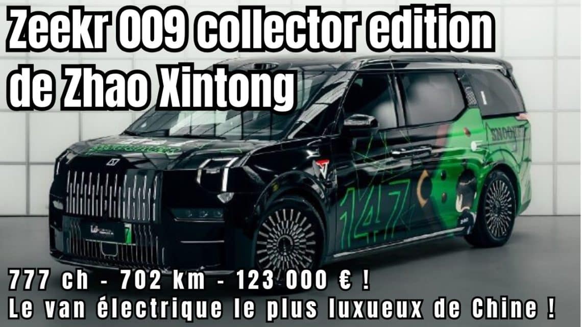 zeekr 009 collector edition de zhao xintong youtube