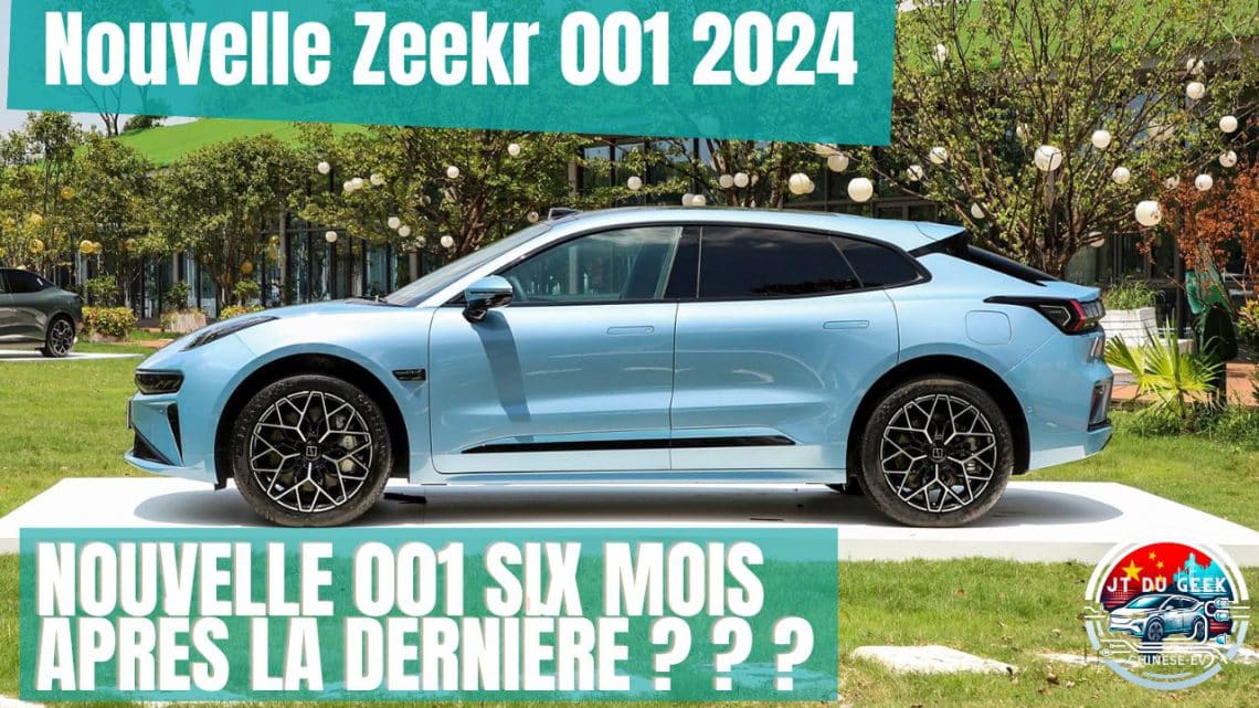 zeekr frappe fort avec une nouvelle 001