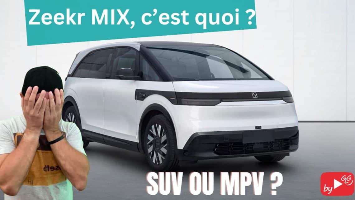 zeekr mix ,le nouveau visage de l'innovation automobile dévoilé