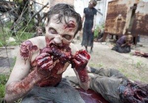 zombie en train de manger
